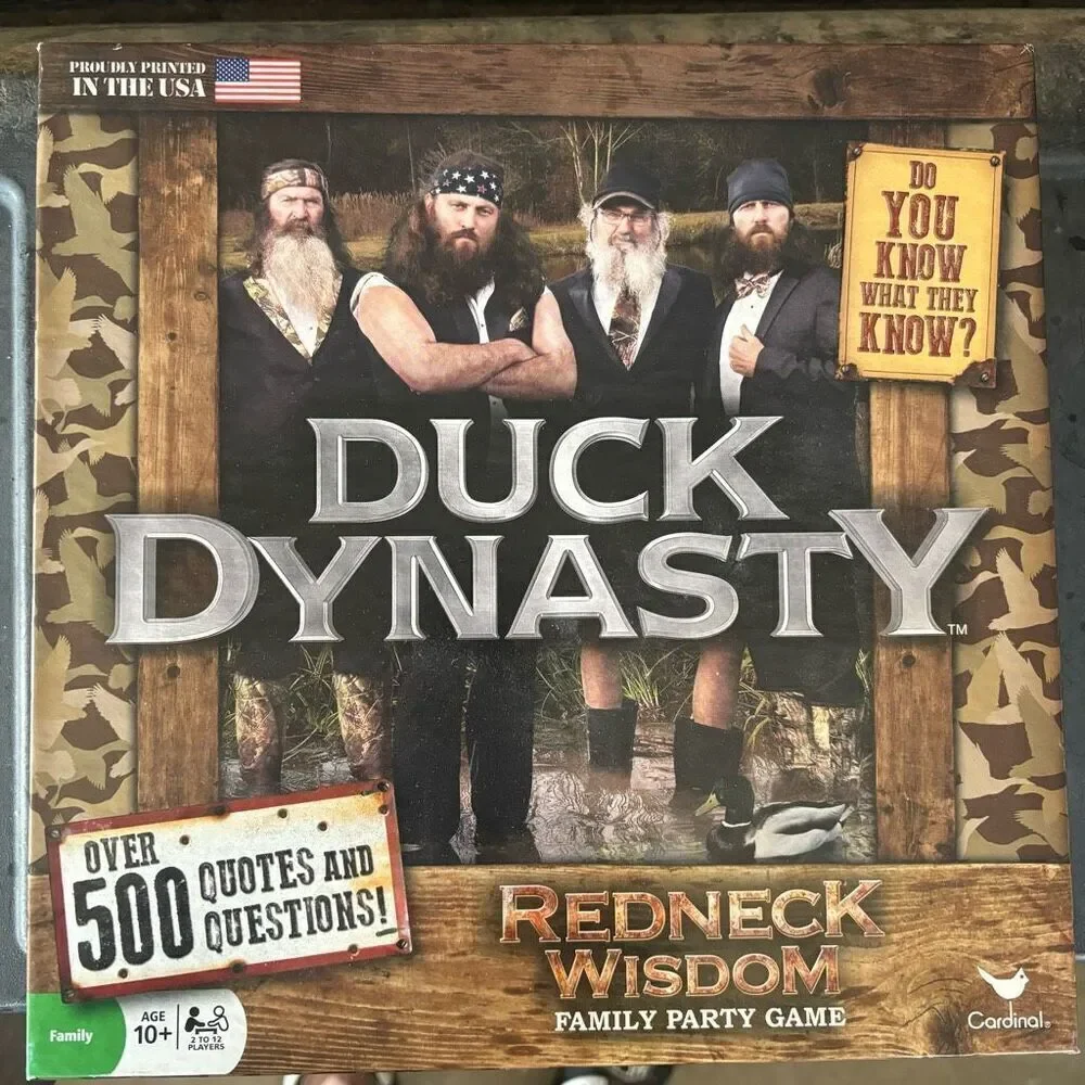 Duck Dynasty Redneck Wisdom Family Party Game